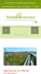 Mobile Screenshot of motelinverness.com